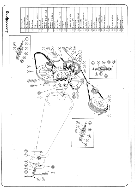 Onderdelenlijst suoerbe
